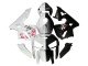 2005-2006 Black White with Cherry Blossom Honda CBR600RR Motorcycle Fairings Canada