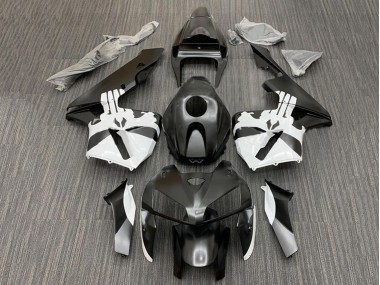 2005-2006 Black White Honda CBR600RR Motorcycle Fairing Kits Canada