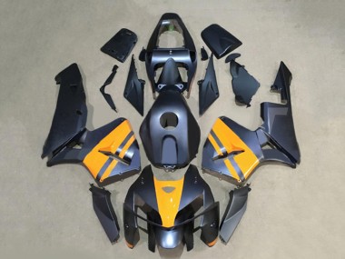 2005-2006 Black Yellow Honda CBR600RR Motorcycle Fairings Canada