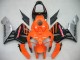 2005-2006 Orange Black Silver Honda CBR600RR Motorcycle Fairings Canada