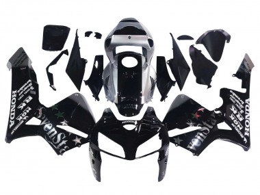 2005-2006 Black Silver SevenStars Honda CBR600RR Motorcycle Fairings Canada