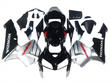 2005-2006 Silver Black Honda CBR600RR Motorcycle Fairings Canada