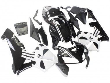 2005-2006 Black White Honda CBR600RR Motorcycle Fairing Canada