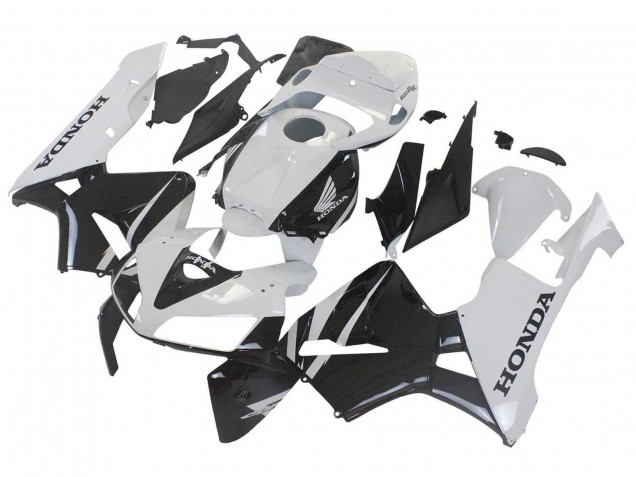 2005-2006 Black White Honda CBR600RR Motorcycle Fairings Canada