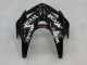 2005-2006 Glossy Black White West Honda CBR600RR Motorcycle Fairings Canada