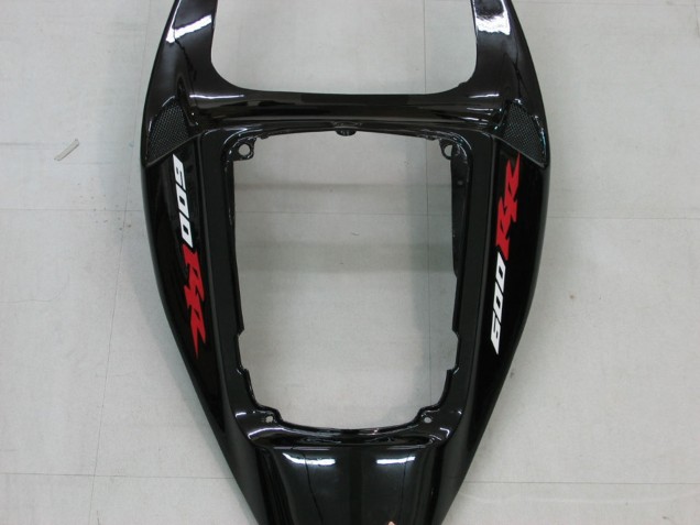 2005-2006 Glossy Black White West Honda CBR600RR Motorcycle Fairings Canada