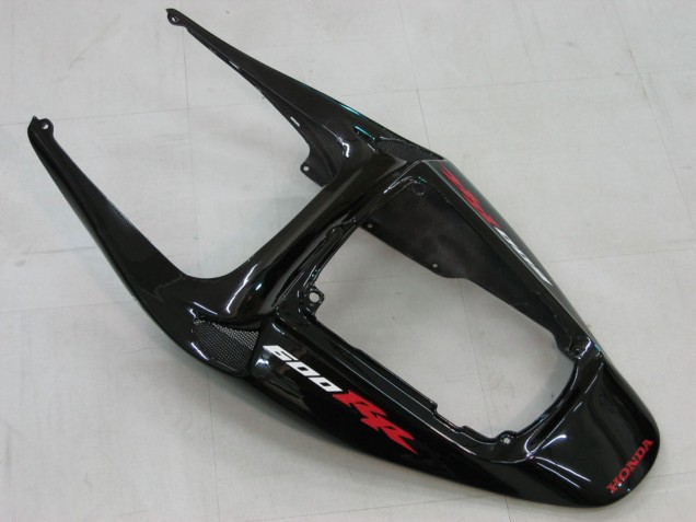 2005-2006 Glossy Black White West Honda CBR600RR Motorcycle Fairings Canada