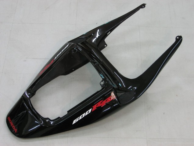 2005-2006 Glossy Black White West Honda CBR600RR Motorcycle Fairings Canada