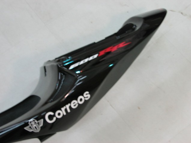 2005-2006 Glossy Black White West Honda CBR600RR Motorcycle Fairings Canada