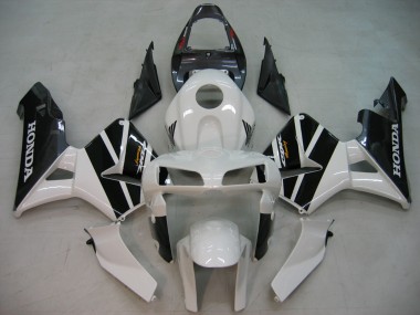 2005-2006 Black White Racing Honda CBR600RR Motorcycle Fairings Canada