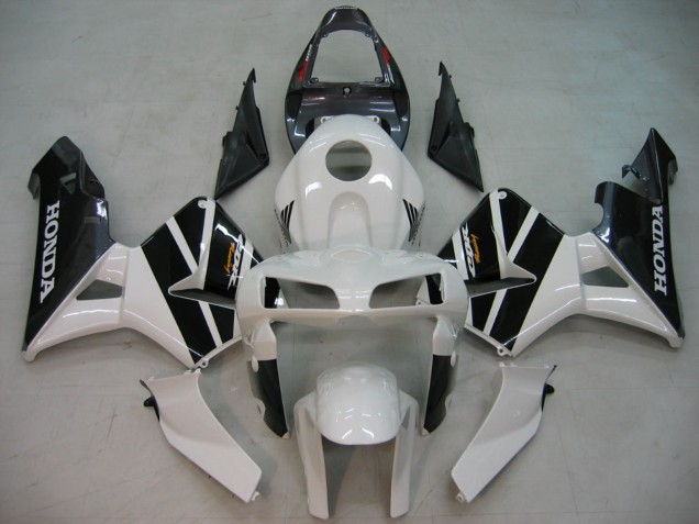 2005-2006 Black White Racing Honda CBR600RR Motorcycle Fairings Canada