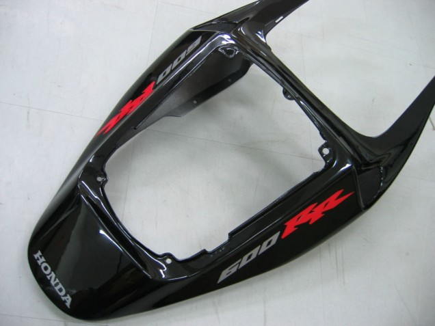 2005-2006 Glossy Black Grey Flame Honda CBR600RR Motorcycle Fairings Canada