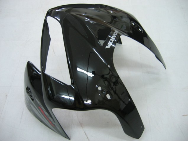 2005-2006 Glossy Black Grey Flame Honda CBR600RR Motorcycle Fairings Canada