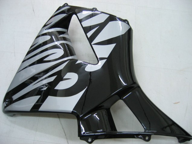 2005-2006 Glossy Black Grey Flame Honda CBR600RR Motorcycle Fairings Canada