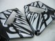 2005-2006 Glossy Black Grey Flame Honda CBR600RR Motorcycle Fairings Canada