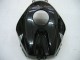2005-2006 Glossy Black Grey Flame Honda CBR600RR Motorcycle Fairings Canada