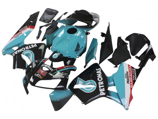 2005-2006 Light Blue Black 35 Honda CBR600RR Motorcycle Fairings Canada