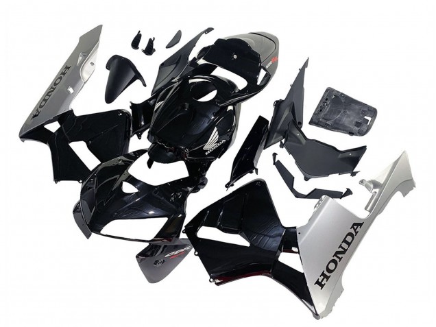 2005-2006 Black Silver Honda CBR600RR Motorcycle Fairing Canada