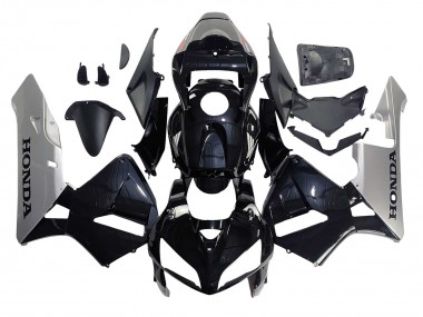 2005-2006 Black Silver Honda CBR600RR Motorcycle Fairing Canada
