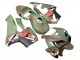 2005-2006 Green Red Shark Honda CBR600RR Motorcycle Fairings Canada