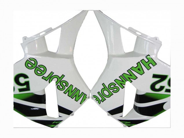 2005-2006 Green White Black hannspree 52 Honda CBR600RR Motorcycle Fairings Canada