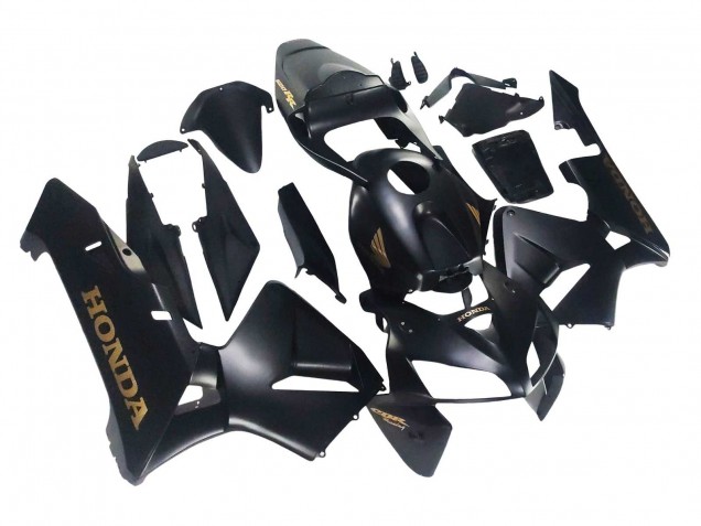 2005-2006 Matte Black Honda CBR600RR Motorcycle Fairings Canada