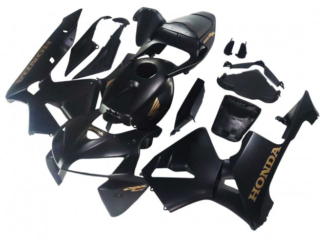 2005-2006 Matte Black Honda CBR600RR Motorcycle Fairings Canada