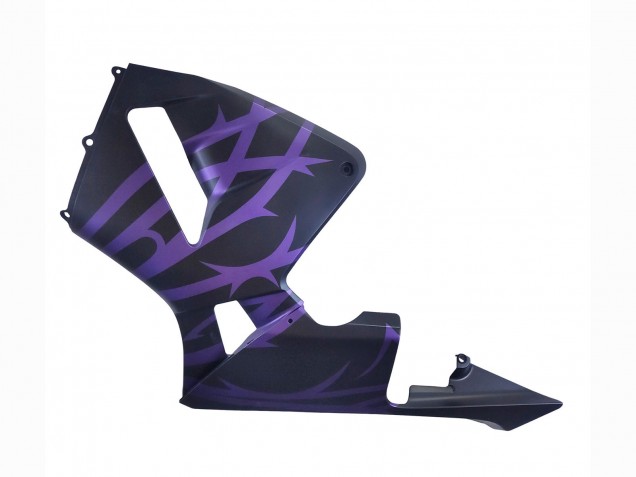2005-2006 Matte Black Purple Honda CBR600RR Motorcycle Fairings Canada