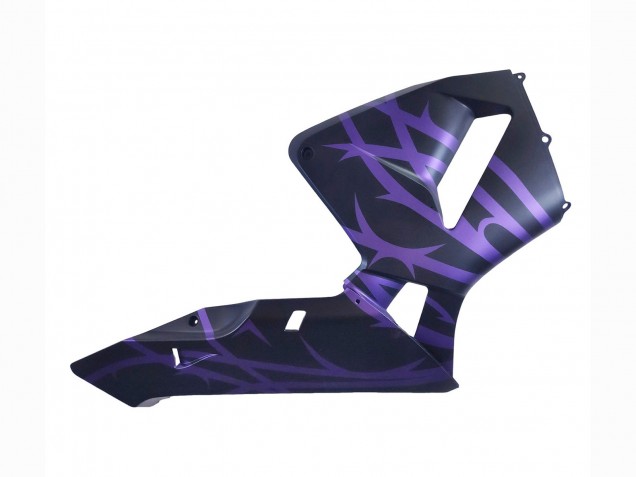 2005-2006 Matte Black Purple Honda CBR600RR Motorcycle Fairings Canada