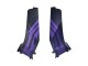 2005-2006 Matte Black Purple Honda CBR600RR Motorcycle Fairings Canada