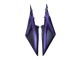 2005-2006 Matte Black Purple Honda CBR600RR Motorcycle Fairings Canada
