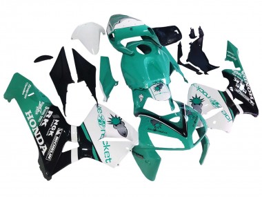 2005-2006 Light Green White Glossy Black JoeRocket Honda CBR600RR Motorcycle Fairings Canada