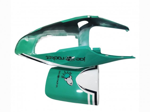 2005-2006 Light Green White Glossy Black JoeRocket Honda CBR600RR Motorcycle Fairings Canada