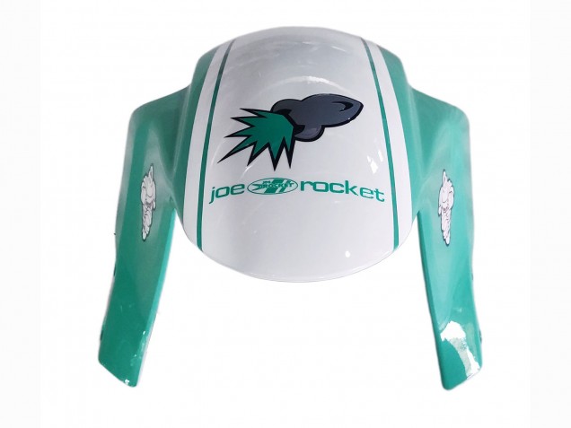 2005-2006 Light Green White Glossy Black JoeRocket Honda CBR600RR Motorcycle Fairings Canada