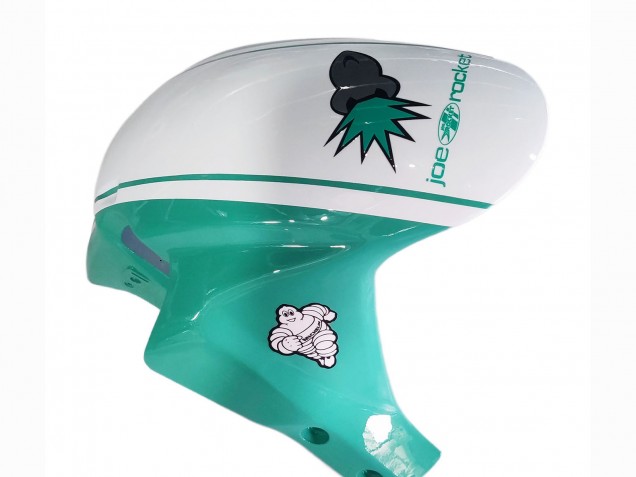 2005-2006 Light Green White Glossy Black JoeRocket Honda CBR600RR Motorcycle Fairings Canada
