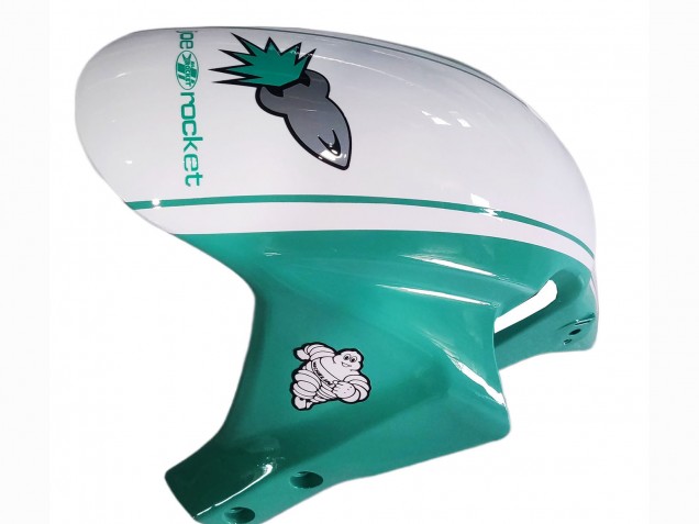 2005-2006 Light Green White Glossy Black JoeRocket Honda CBR600RR Motorcycle Fairings Canada