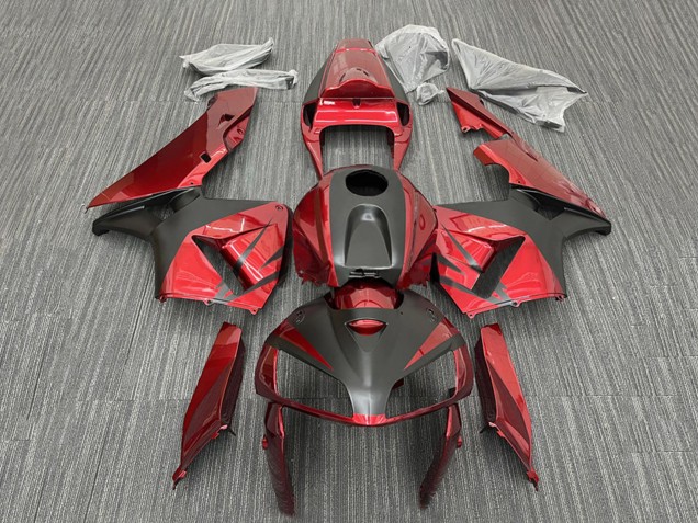 2005-2006 Red Black Honda CBR600RR Motorcycle Fairings Canada