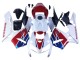 2005-2006 White Red Blue HRC Honda CBR600RR Motorcycle Fairing Canada