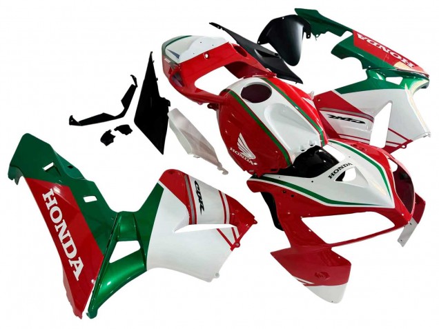 2005-2006 Red White Green Honda CBR600RR Motorcycle Fairings Canada