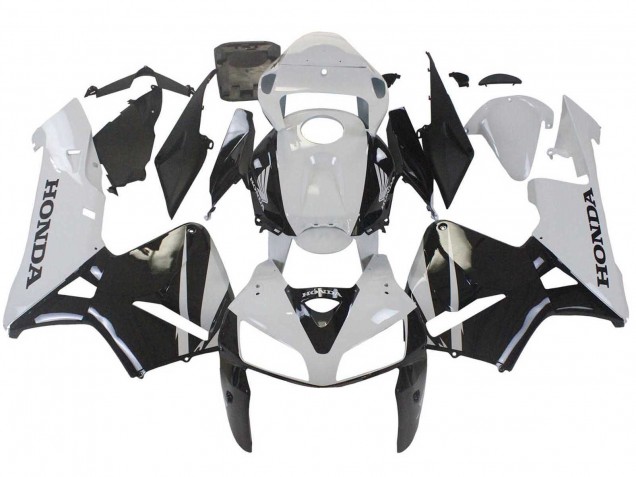 2005-2006 White Black Honda CBR600RR Motorcycle Fairing Canada