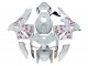 2005-2006 White with Cherry Blossom Honda CBR600RR Motorcycle Fairings Canada