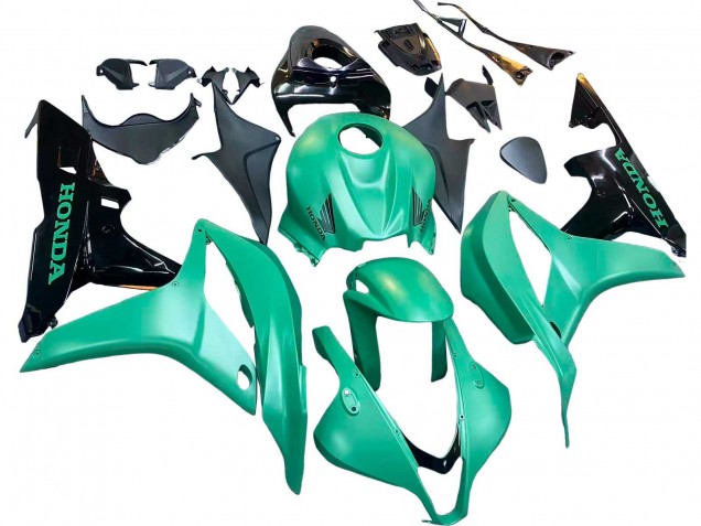 2007-2008 Green Glossy Black Honda CBR600RR Bike Fairings Canada