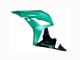 2007-2008 Green Glossy Black Honda CBR600RR Bike Fairings Canada