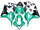 2007-2008 Green Glossy Black Honda CBR600RR Bike Fairings Canada