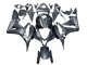 2007-2008 Matte Black White Repsol Honda CBR600RR Motorcycle Fairing Canada
