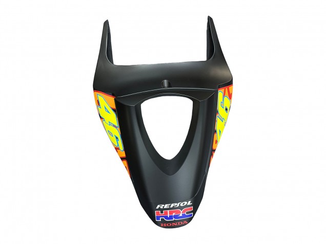 2007-2008 Matte Black Orange Red Rossi Repsol 46 Honda CBR600RR Motorcycle Fairings Canada