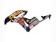 2007-2008 Matte Black Orange Red Rossi Repsol 46 Honda CBR600RR Motorcycle Fairings Canada