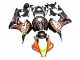 2007-2008 Matte Black Orange Red Rossi Repsol 46 Honda CBR600RR Motorcycle Fairings Canada