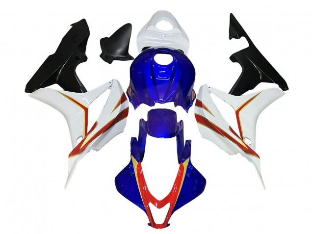 2007-2008 White Blue Red Glossy Black Honda CBR600RR Motorcycle Fairings Canada