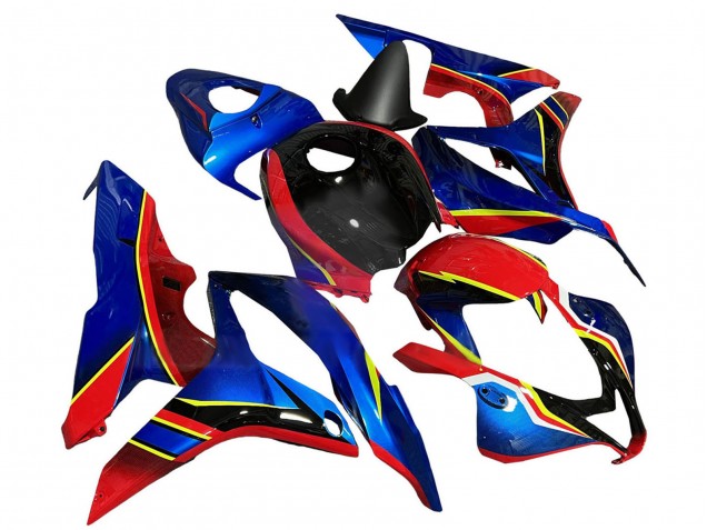 2007-2008 Blue Red Yellow Glossy Black Honda CBR600RR Motorcycle Fairings Canada